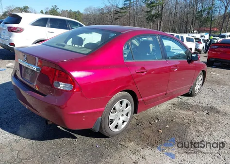 2010 Honda Civic Lx из США, поврежденный, VIN 2HGFA1F5XAH510581